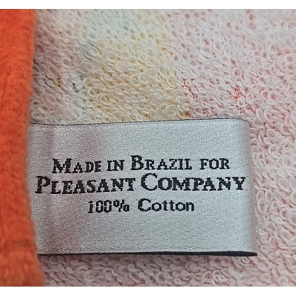 Pleasant Company American Girl Doll Beach Swim‎ Set Towel Bathing Suit Cotton